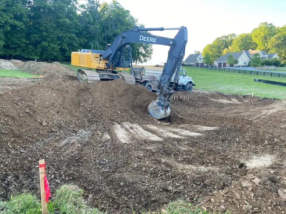 Excavating contractor in Frederick County, Maryland